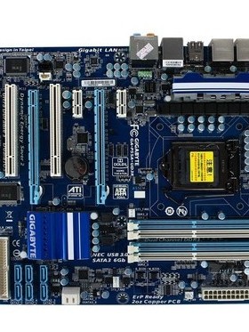 技嘉 GA-P55A-UD3R1156针主板支持i3530i5650750i7870带usb3SATA3