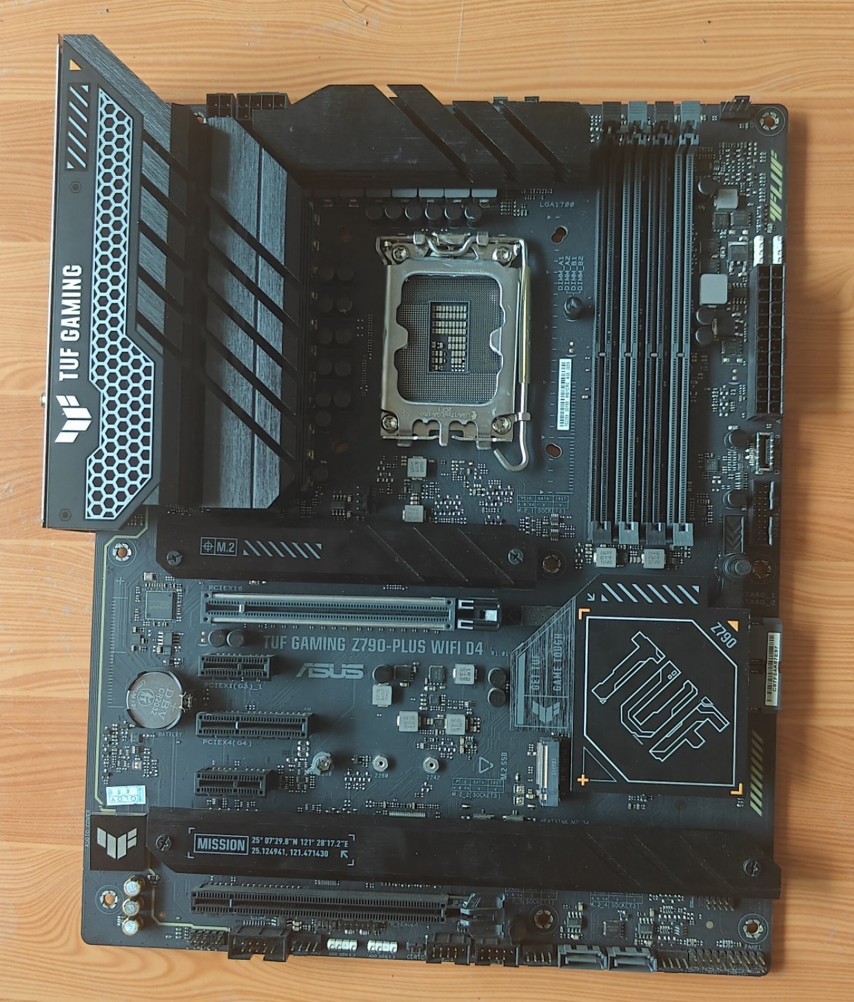 华硕TUF GAMING Z790-PLUS WIFI D4主板支持12/13/14代cpu处理器