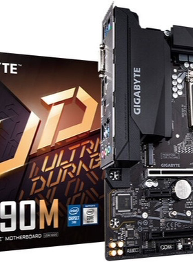 技嘉Z490M1200台式机主板支持10代11代cpu处理器4代内存条