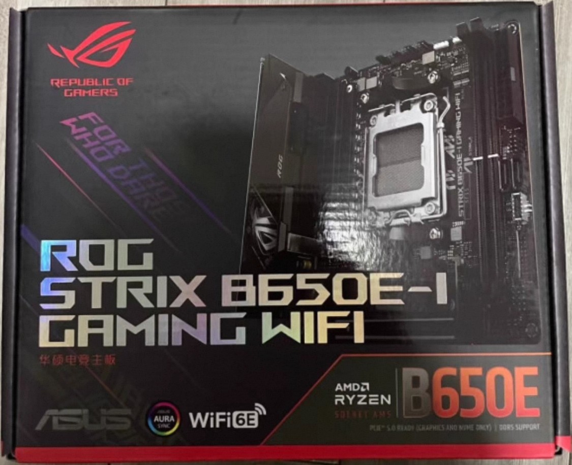 华硕b650e i gaming wifi主板am5支持7800x3d 9700x 9950xcpu