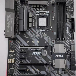 微星z370 tomahawk战斧导弹主板1151针支持8700 9700 9900kf cpu