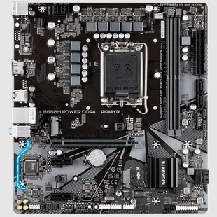 技嘉B660M POWER DDR4内存1700台式机主板支持12/13/14代cpu