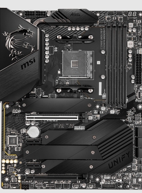 微星b550 unify暗影主板AM4支持3600 4650 5700 5950xcpu处理器