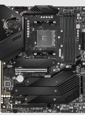 微星b550 unify暗影主板AM4支持3600 4650 5700 5950xcpu处理器