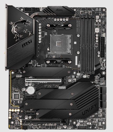 微星b550 unify暗影主板AM4支持3600 4650 5700 5950xcpu处理器