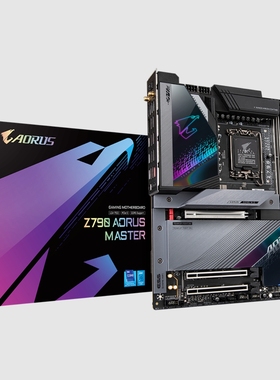 技嘉z790 aorus master d5内存超级雕主板1700支持12/13/14代cpu