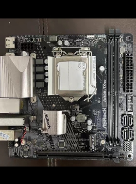 华擎b460i itx/ac台式机主板1200针支持10700 11900kfcpu处理器