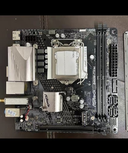 华擎b460m itx/ac台式机主板1200针支持10700 11900kfcpu处理器