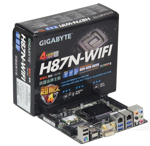 技嘉H87N-WIFI1150针itx主板支持i34130i54570i747704790k处理器