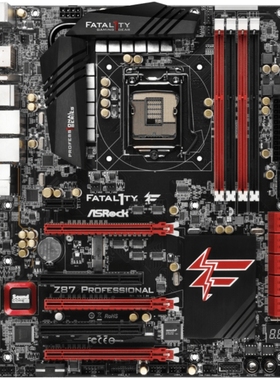 华擎Z87 professional主板1150针DDR3内存支持4570 4790kcpu