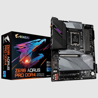 技嘉Z690 aorus pro ddr4内存wifi主板1700针支持12/13/14代cpu