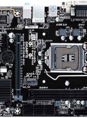 Gigabyte/技嘉B150M-D3V主板1151支持g3900 6500 7400 7700cpu