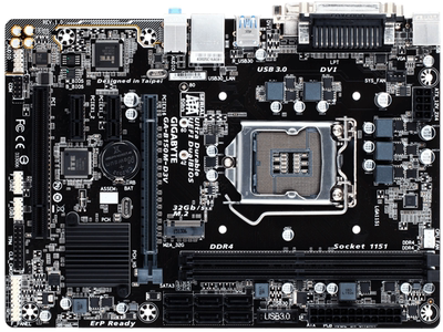 Gigabyte/技嘉B150M-D3V主板1151支持g3900 6500 7400 7700cpu