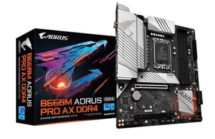 技嘉B660M AORUS PRO AX DDR4内存1700主板支持12/13代处理器cpu