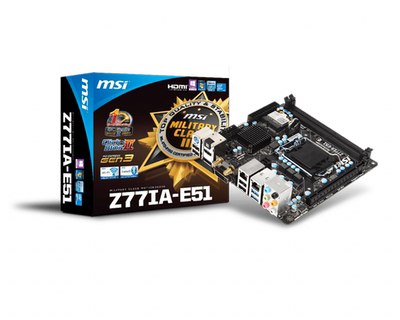 微星z77ia-e51主板itx针支持