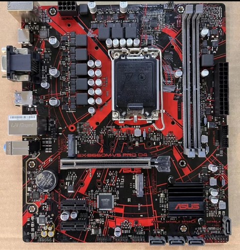华硕B660M-V5 pro d4内存台式机主板1700支持12/13/14代cpu处理器