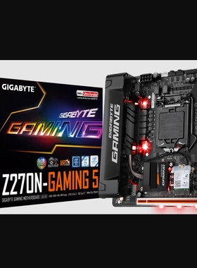 技嘉z270n gaming 5主板支持1151针支持6600 7700kcpu处理器