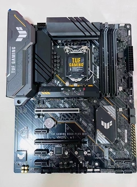华硕TUF GAMING B560-PLUS WIFI1200针支持10/11代cpu主板d4内存