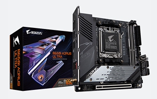 技嘉B650I AORUS ULTRA AM5台式机itx主板支持7800x3d 9950x cpu