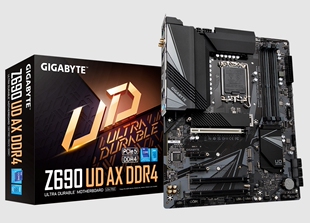 技嘉Z690 UD AX DDR4 1700台式机主板支持12/13/14代cpu4代内存