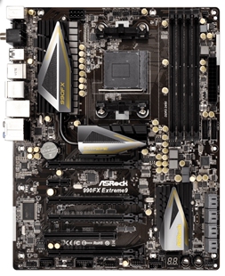 华擎990fx Extreme9主板am3+针支持4150 6300 8350 8370 9590cpu