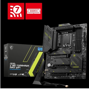 微星MAG Z790 TOMAHAWK MAX WIFI1700战斧d5主板支持13/14代cpu