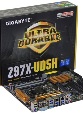 技嘉Z97X-UD5H主板1150支持i54460i747704790kcpu8SATA硬盘接口