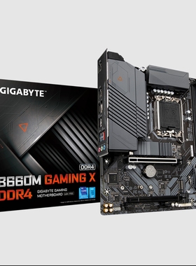 技嘉B660M GAMING X DDR4台式机主板1700针支持12/13/14代CPU