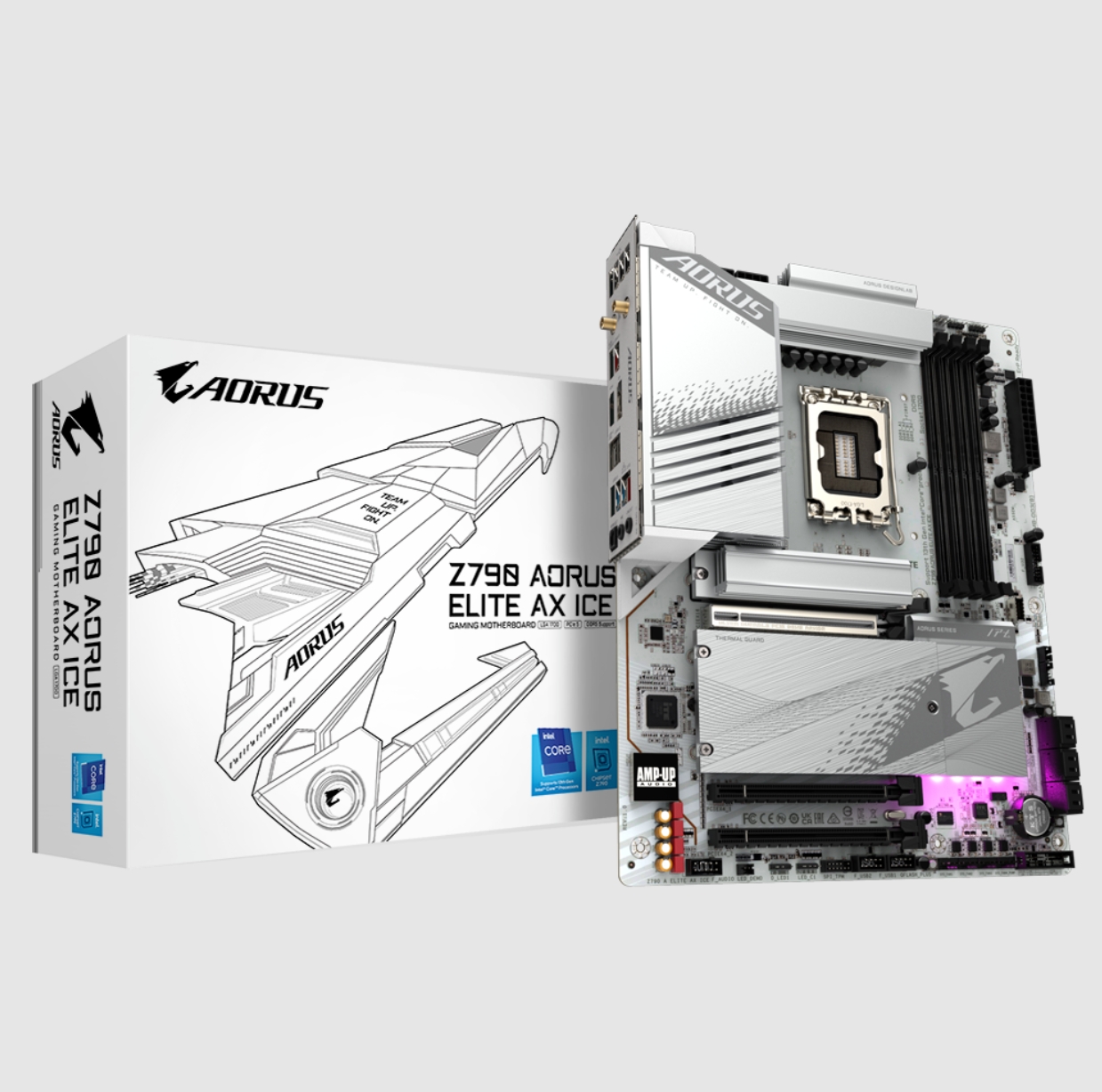 技嘉Z790 AORUS ELITE AX ICE d5内存1700主板支持12/13/14代cpu
