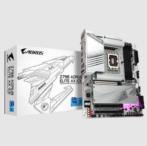 技嘉Z790 AORUS ELITE AX ICE d5内存1700主板支持12/13/14代cpu
