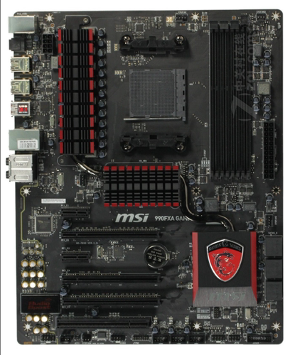 微星990FXAGAMING支持am3+cpu