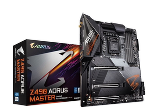 技嘉Z490 AORUS MASTER1200针主板支持10代11代cpu台式机ddr4内存