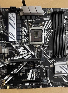 华硕Z370M-PLUS II台式机主板1151针支持8700 9700 9900kfcpu