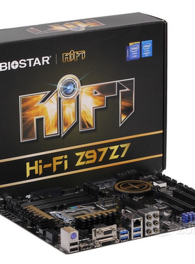 映泰HIFI Z97Z7 1150针主板支持4130i54460i747704790kcpu处理器
