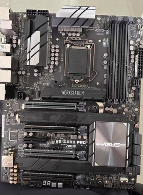 华硕WS Z390 PRO工作站主板1151针支持8700 9700 9900kf cpu