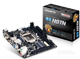 技嘉 H81N 1150针主板itx支持i341304150i54770i74790kcpu处理器