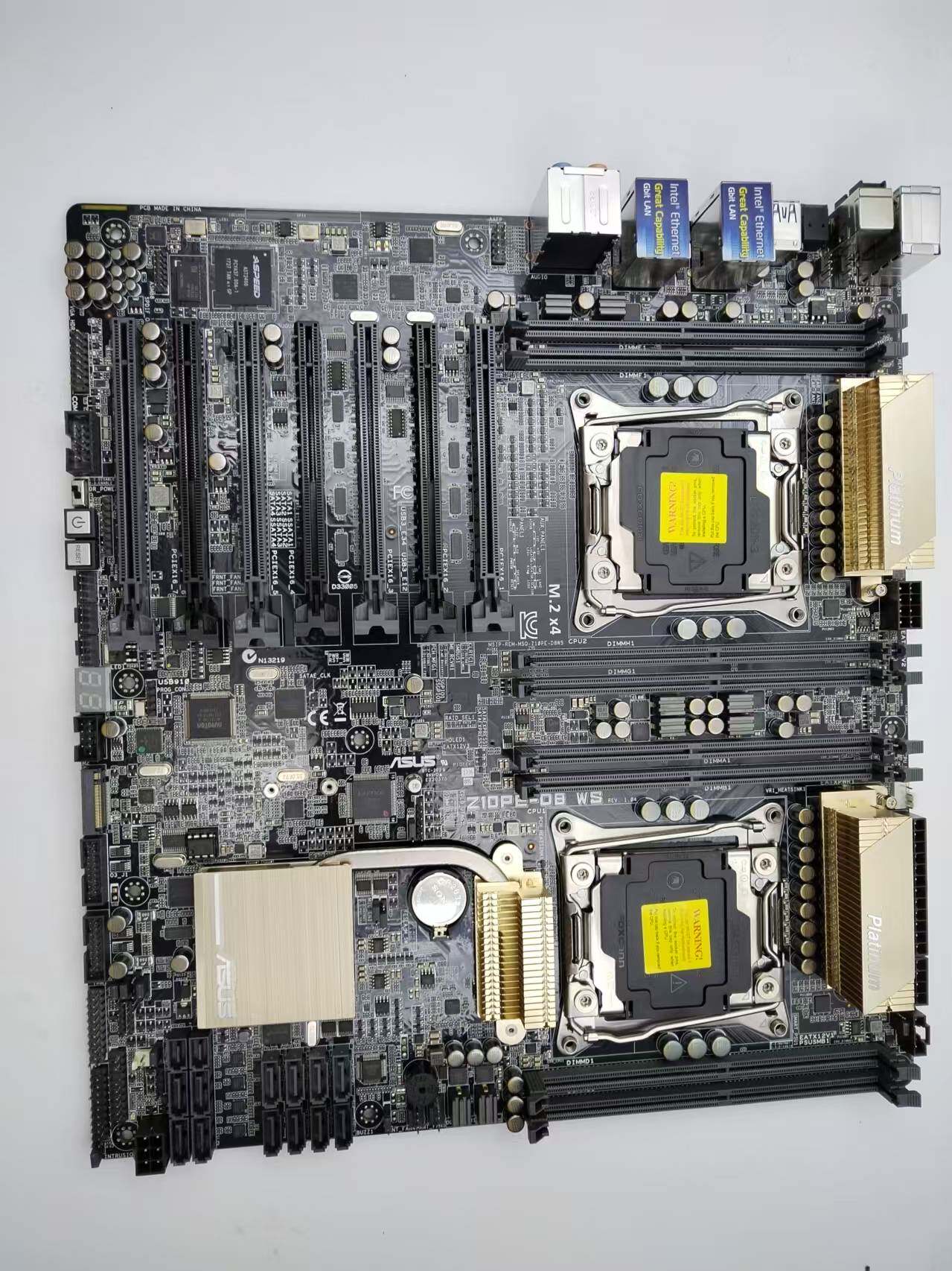 华硕z10pe d8 ws主板2011v3双路主板支持2680v3 2699v4cpu处理器
