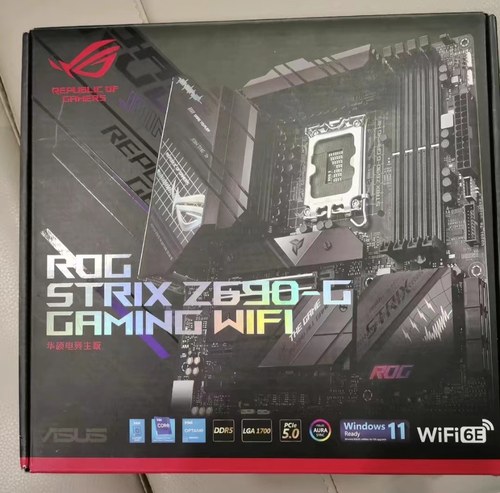 华硕Z690GGAMINGWIFI支持13代