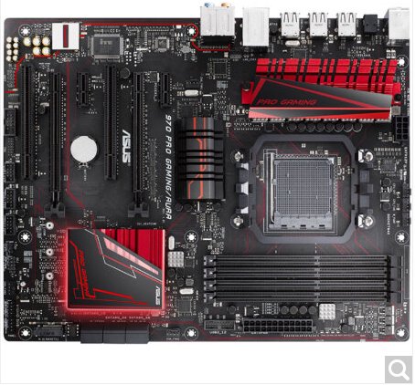 华硕970 PRO GAMING/AURA AM3+主板支持FX8370 6120 8350带m2 RGB