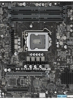 华硕c246m pro主板1151支持8700 9900k 2126 2146g 2246 2288gcpu