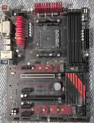 华擎AB350 Gaming K4 AM4台式机主板支持1700 2700 5600 5950xcpu