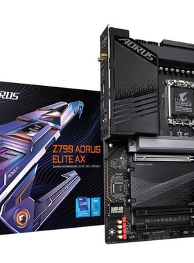 技嘉Z790 aorus ELITE AX1700 D5 内存1700主板支持12700 13900k