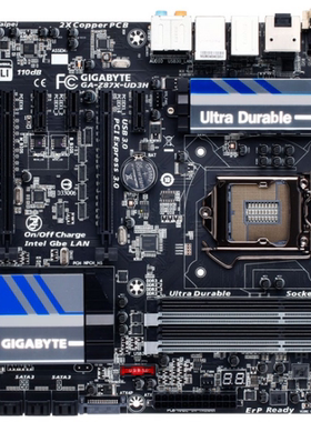 技嘉Z87X-UD3H台式机主板1150针支持i54460i74790kcpu8sata硬盘