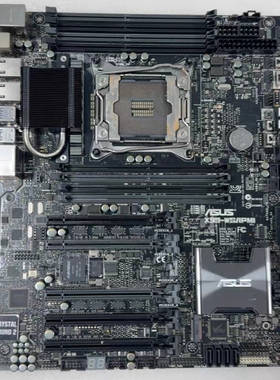 华硕X99-WS/IPMI主板LGA2011v3支持志强6800k 2680v3 2699v4cpu