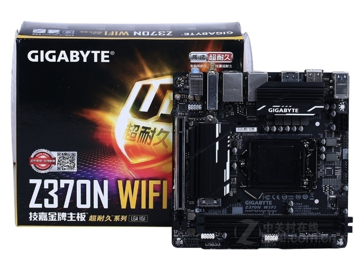 技嘉z370nwifi主板itx1151支持