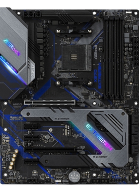 华擎x570 extreme4极限玩家am4主板支持2600 3700 5950xcpu处理器