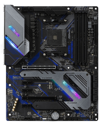 华擎x570 extreme4极限玩家am4主板支持2600 3700 5950xcpu处理器