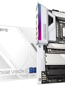 技嘉Z590 VISION G 雪鹰1200针主板支持10/11代cpu台式机ddr4内存