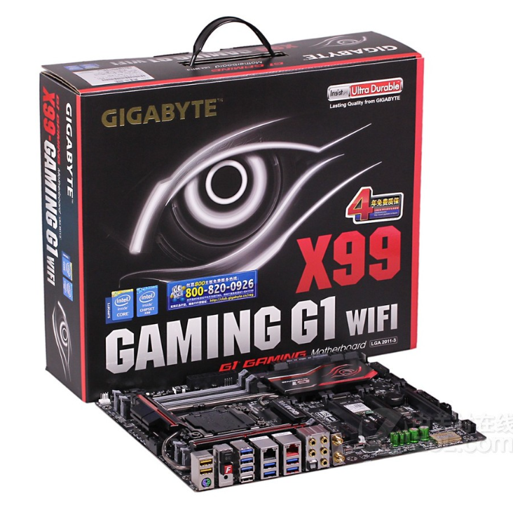 技嘉X99-GamingG1支持e5cpu