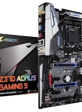 技嘉Z370 AORUS Gaming 5 wifi主板1151支持i58600i78700k9900k